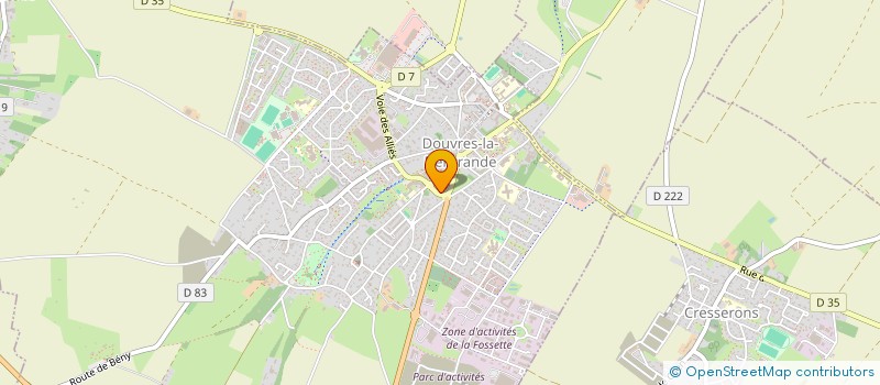 localisation de l'entreprise 531 247 823   DOUVRES-LA-DELIVRANDE