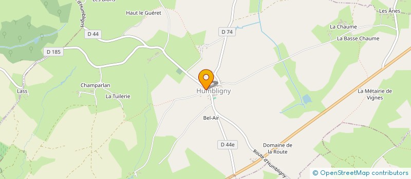 localisation de l'entreprise 531 261 147   HUMBLIGNY