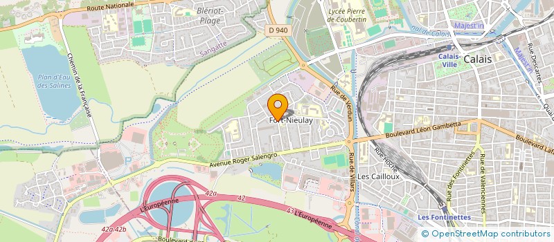 localisation de l'entreprise 531 261 576   CALAIS