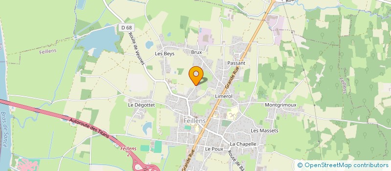 localisation de l'entreprise 531 277 556   FEILLENS