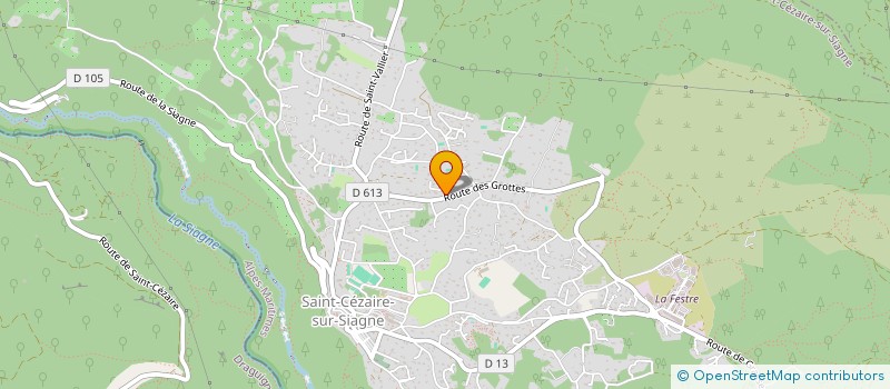localisation de l'entreprise 531 302 388   SAINT-CEZAIRE-SUR-SIAGNE