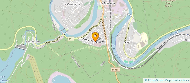 localisation de l'entreprise 531 303 048 à REVIN