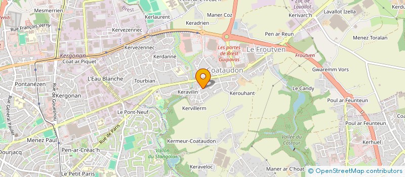 localisation de l'entreprise 531 305 464   GUIPAVAS