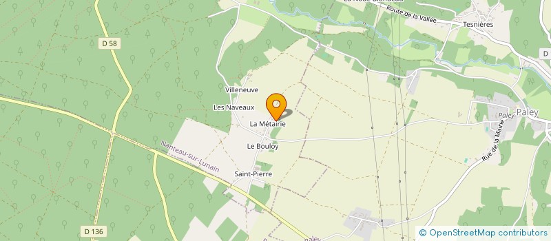 localisation de l'entreprise 531 325 496   NANTEAU-SUR-LUNAIN