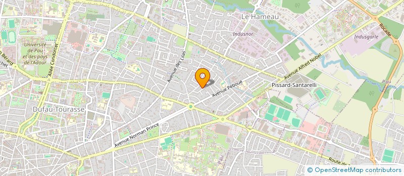 localisation de l'entreprise 531 332 526  à PAU