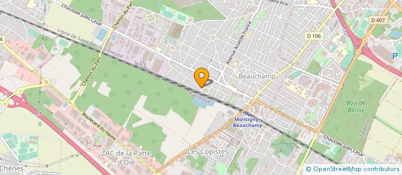 localisation de l'entreprise 531 338 200   PONTOISE