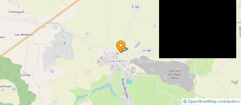 localisation de l'entreprise 531 380 814  à SEGRE-EN-ANJOU BLEU