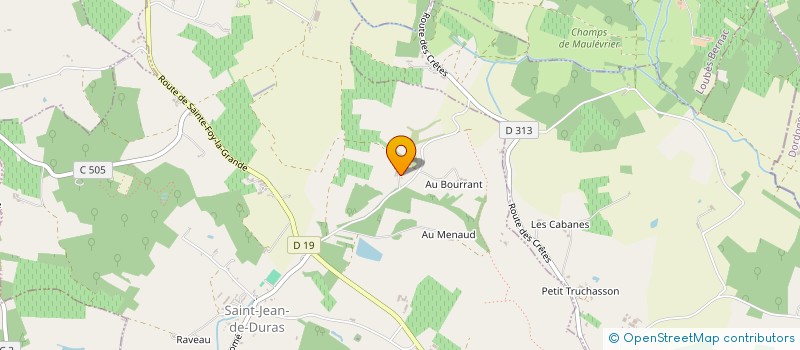 localisation de l'entreprise 531 398 493   SAINT-JEAN-DE-DURAS