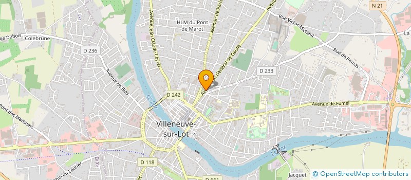 localisation de l'entreprise 531 406 148   VILLENEUVE-SUR-LOT