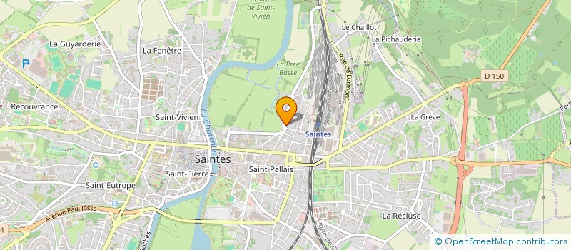 localisation de l'entreprise 531 407 773   SAINTES