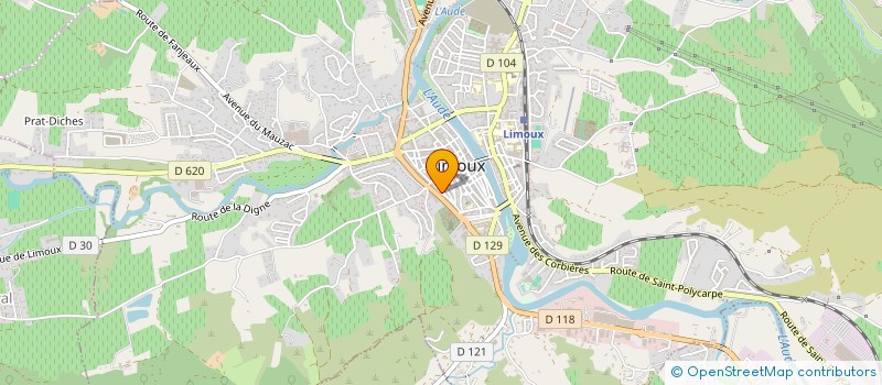 localisation de l'entreprise 531 419 778 à LIMOUX