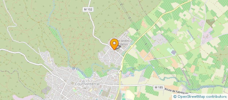 localisation de l'entreprise 531 424 240   COURNONTERRAL
