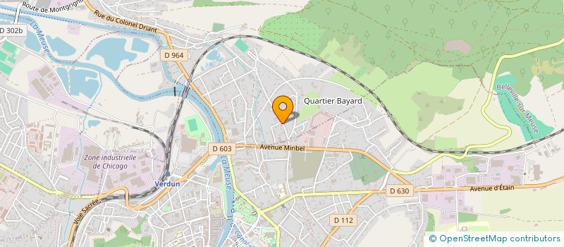 localisation de l'entreprise 531 425 338 à BELLEVILLE-SUR-MEUSE