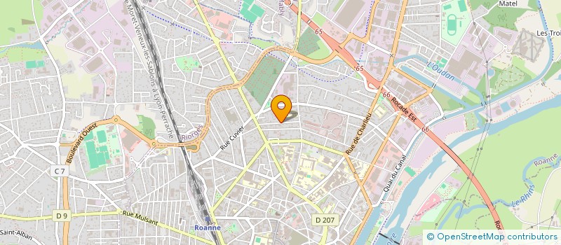 localisation de l'entreprise 531 440 360   ROANNE