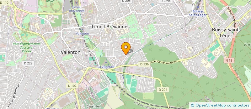 localisation de l'entreprise 531 446 672   LIMEIL-BREVANNES