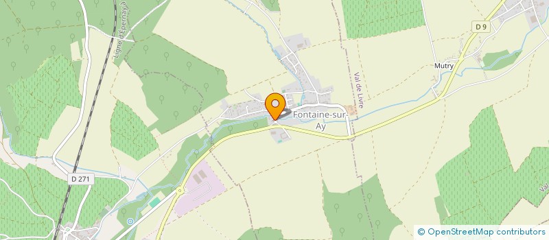 localisation de l'entreprise 531 447 530   FONTAINE-SUR-AY