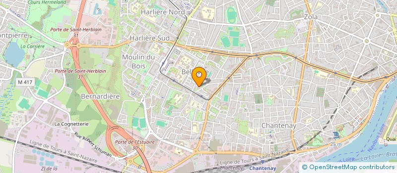 localisation de l'entreprise 531 454 965 à NANTES
