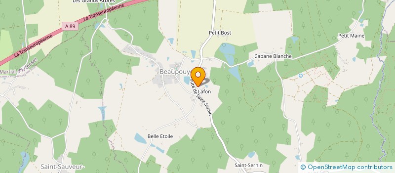 localisation de l'entreprise 531 473 254 à BEAUPOUYET