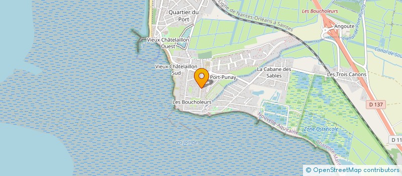 localisation de l'entreprise 531 478 840 à CHATELAILLON-PLAGE