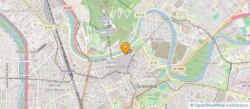 localisation de l'entreprise 531 497 568 à GRENOBLE