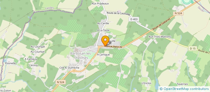 localisation de l'entreprise 531 509 776   CAZAUBON