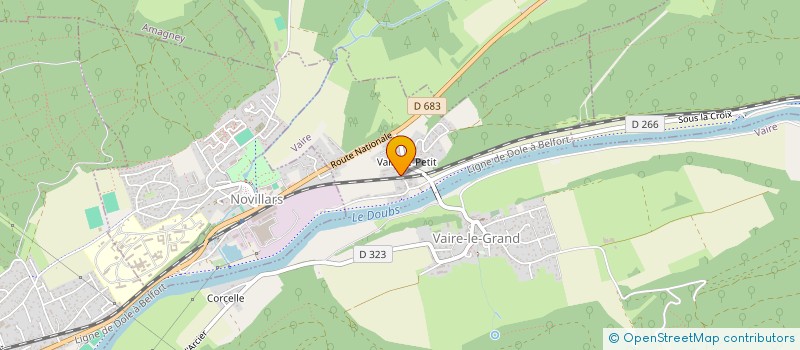 localisation de l'entreprise 531 555 704   BOUSSIERES