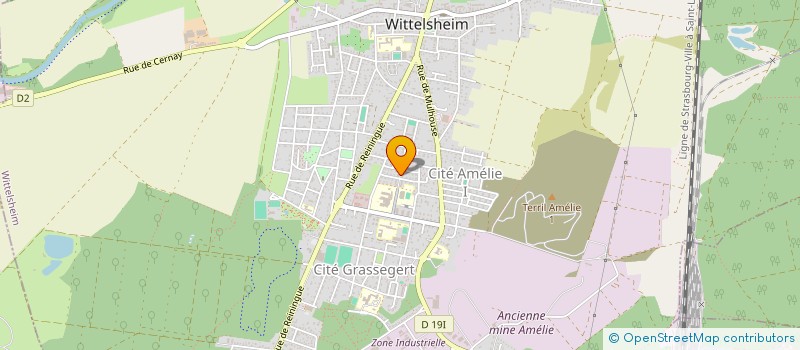localisation de l'entreprise 531 574 465 à WITTELSHEIM