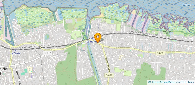 localisation de l'entreprise 531 583 920 à GUJAN-MESTRAS