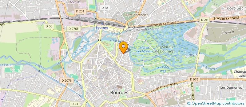 localisation de l'entreprise 531 586 253 à BOURGES