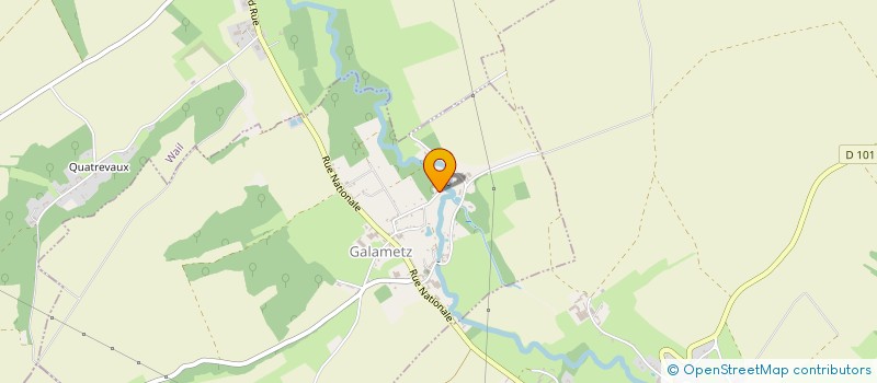 localisation de l'entreprise 531 588 531   GALAMETZ