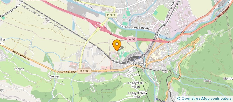 localisation de l'entreprise 531 595 411   SAINT-GERVAIS-LES-BAINS