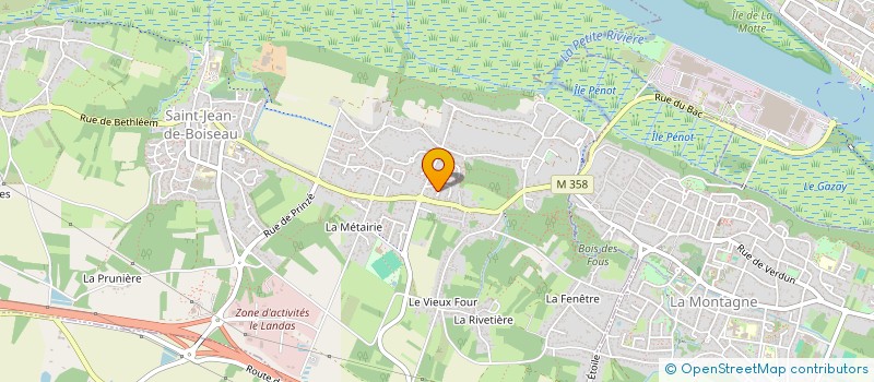 localisation de l'entreprise 531 600 765   MONNIERES