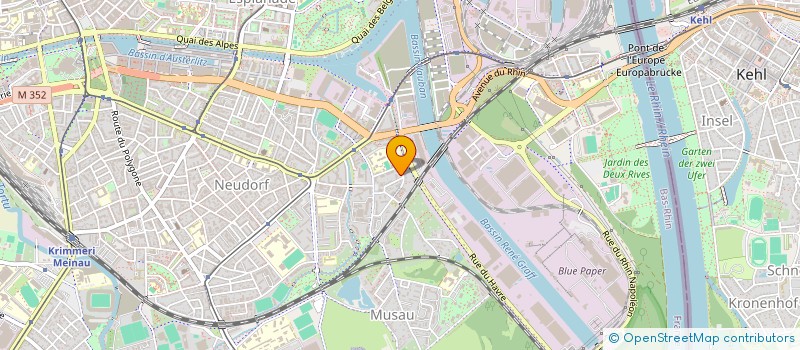 localisation de l'entreprise 531 601 201   STRASBOURG