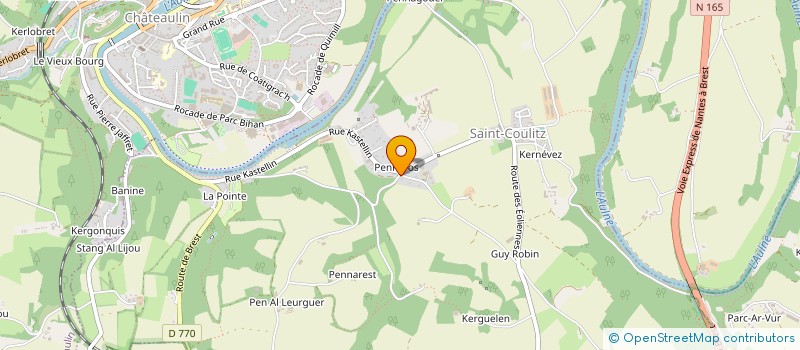 localisation de l'entreprise 531 604 296   CHATEAULIN