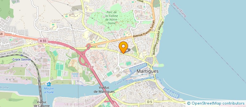 localisation de l'entreprise 531 687 689 à MARTIGUES