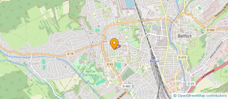 localisation de l'entreprise 531 700 003 à BELFORT