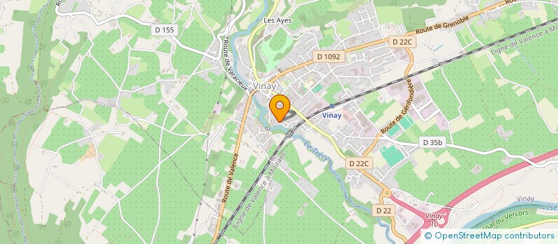 localisation de l'entreprise 531 770 329   VINAY