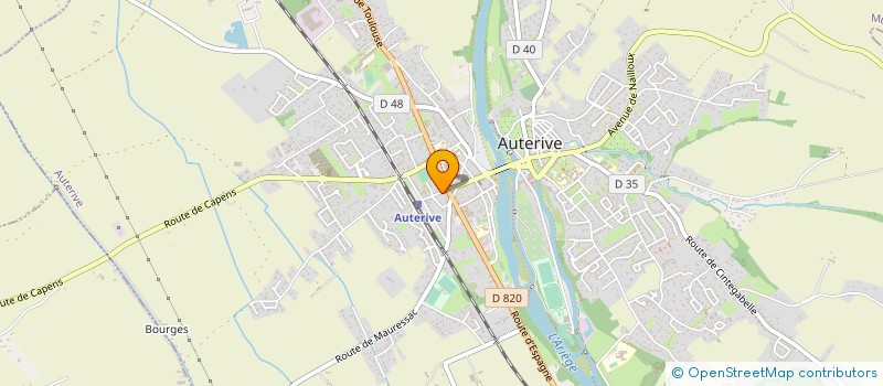 localisation de l'entreprise 531 802 486   AUTERIVE
