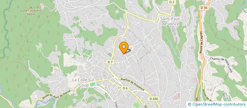 localisation de l'entreprise 531 813 178   LA COLLE-SUR-LOUP