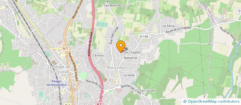 localisation de l'entreprise 531 817 369   ROUSSILLON