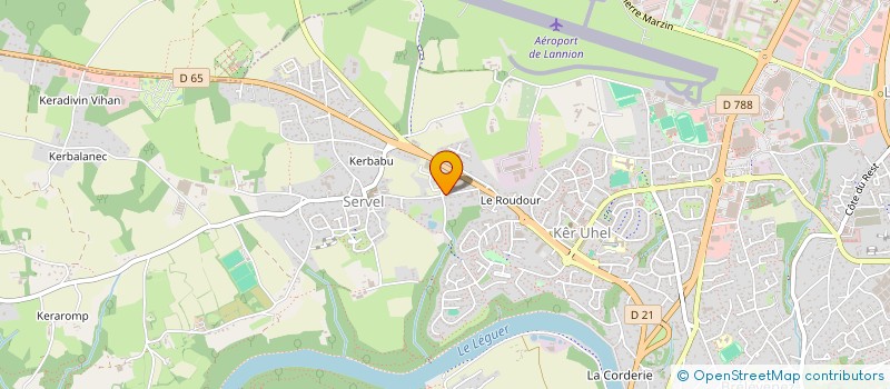 localisation de l'entreprise 531 837 383   LANNION