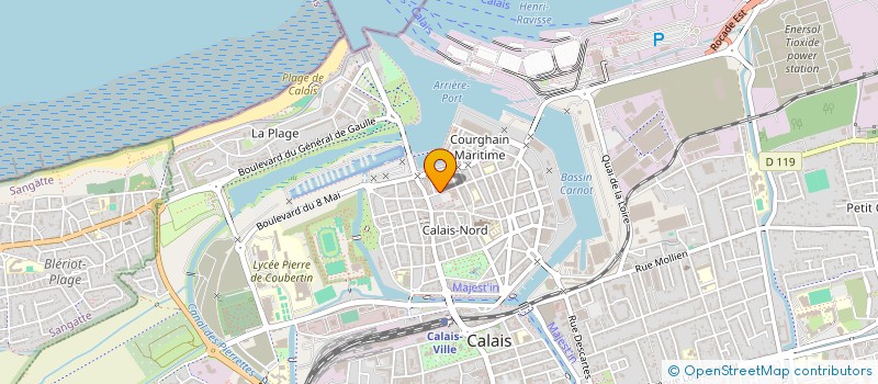 localisation de l'entreprise 531 860 070   CALAIS