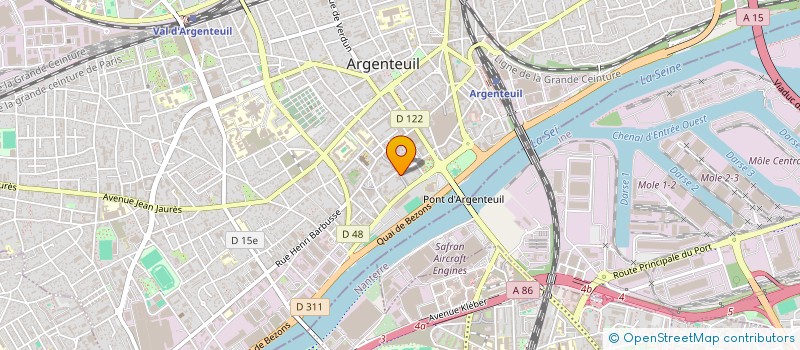 localisation de l'entreprise 531 881 720   CHAMPAGNE-AU-MONT-D'OR