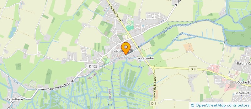 localisation de l'entreprise 531 890 036 à NIORT