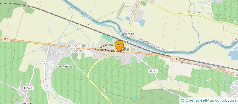 localisation de l'entreprise 531 993 954   MAREUIL-LE-PORT