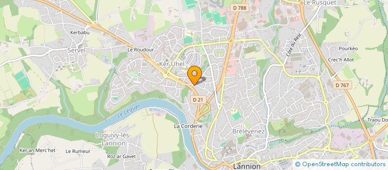 localisation de l'entreprise 532 015 765  à BREST