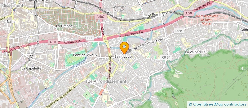 localisation de l'entreprise 532 025 111 à MARSEILLE