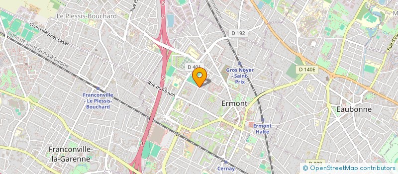 localisation de l'entreprise 532 038 155   ERMONT