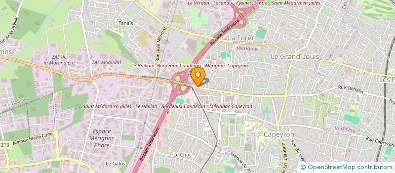 localisation de l'entreprise 532 052 685   LE HAILLAN