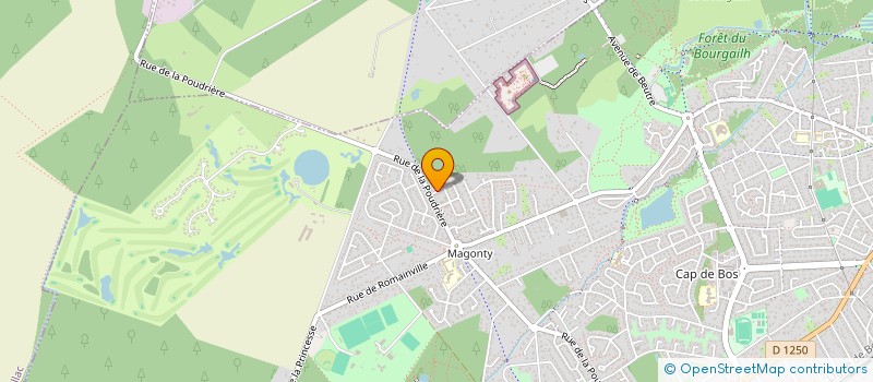 localisation de l'entreprise 532 069 648   EYSINES